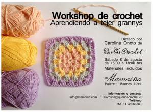 workshop crochet, palermo, buenos aires